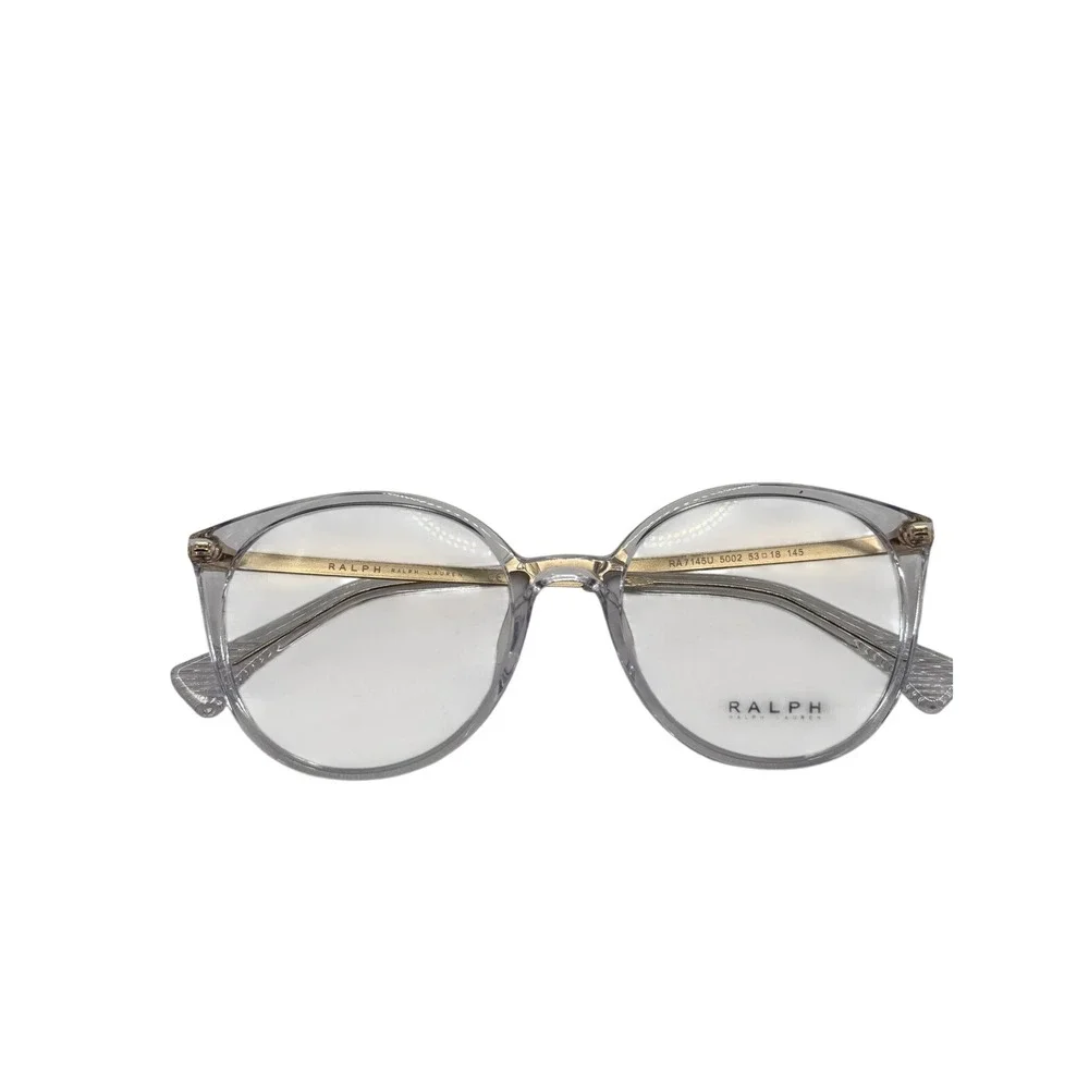 Ralph Lauren Eyeglasses Clear Gold RA7145U 5002 Designer Frames Glasses